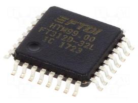 IC: interface | USB-basic UART | Full Speed | 3.3÷5VDC | LQFP32