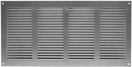 Metalinės ventiliacijos grotelės MR4020Zn, 400 x 200 mm, cinkuotos