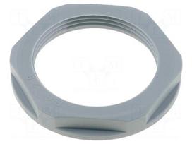Nut | PG29 | polyamide | UL94V-2 | 46mm | grey | -20÷100°C | Thread: PG