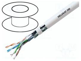 Wire | HELUKAT® 200,SF/UTP | 5e | industrial Ethernet | stranded | Cu