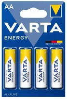 Elementai VARTA ENERGY, AA, šarminiai, 4 vnt