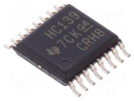 IC: digital | 2-to-4 lines,decoder,demultiplexer | IN: 2 | SMD