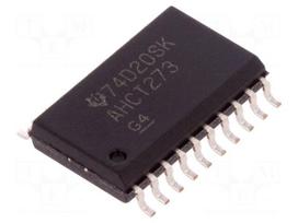 IC: digital | D flip-flop | Channels: 8 | 4.5÷5.5VDC | SMD | SO20