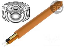 Wire: polimer optical fiber | Kind: HITRONIC® POF | Øcable: 8mm