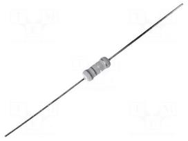Resistor: metal oxide | THT | 1.5Ω | 2W | ±5% | Ø5x12mm | axial