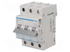 Circuit breaker | 400VAC | Inom: 20A | Poles: 3 | DIN | Charact: B | 6kA