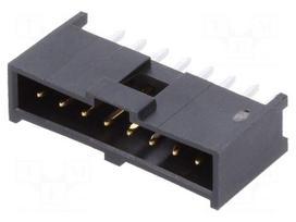 Socket | IDC | male | C-Grid III | 2.54mm | PIN: 8 | THT | gold-plated