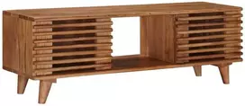 Televizoriaus spintelė su saugykla Natūrali 105 x 30 x 35 cm