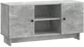 TV staliukas Televizoriaus spintelė 102 x 34,5 x 50 cm Betono pilka