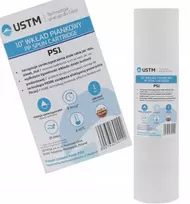 Ustm Vandens filtro kasetė PS-1M, 10'', pūsto polipropileno, 1 mk