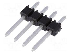 Pin header | pin strips | C-Grid III | male | PIN: 4 | straight | 2.54mm