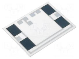 Resistor: thick film | heating | glued | 661.3Ω | 80W | soldering pads