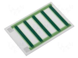 Resistor: thick film | heating | glued | 14.4Ω | 40W | soldering pads