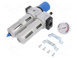 Air preparation set | G 1/2" | inside | 3500l/min | 20um | -10÷60°C