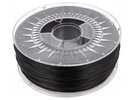 Filament: HIPS | 1.75mm | black | Printing temp: 230÷240°C | 1kg