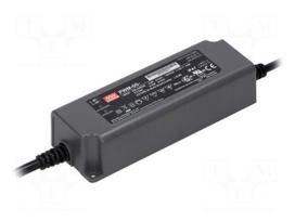 Power supply: switched-mode | for LED strips | 60W | 24VDC | 2.5A