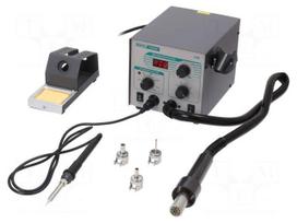 Service station | 50W | 200÷480°C | Display: 3-digit LED | ESD | 230VAC