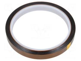 Tape: high temperature resistant | tape | max.230°C | W: 10mm | L: 33m