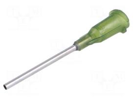 Needle: steel | 1" | Size: 14 | straight | 1.6mm | Mounting: Luer Lock