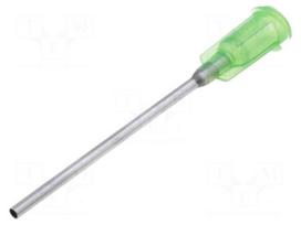 Needle: steel | 1.5" | Size: 14 | straight | 1.6mm | Mounting: Luer Lock