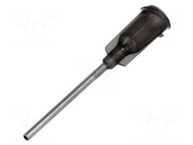 Needle: steel | 1" | Size: 16 | straight | 1.2mm | Mounting: Luer Lock