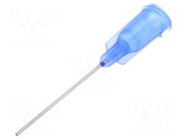 Needle: steel | 1" | Size: 22 | straight | 0.41mm | Mounting: Luer Lock
