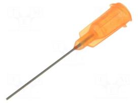 Needle: steel | 1" | Size: 23 | straight | 0.33mm | Mounting: Luer Lock