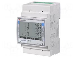 Electric energy meter | 230/400V | 5A | Network: three-phase | IP51