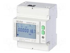Electric energy meter | 6A | Network: three-phase | 50÷60Hz | IP51