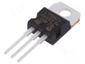 IC: voltage regulator | linear,fixed | -5V | 1.5A | TO220AB | THT