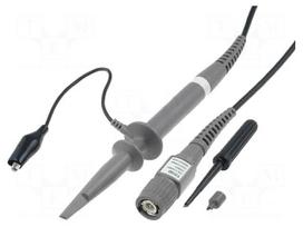 Probe: for oscilloscope | ≤100MHz | 100: 1 | 2000V | 1.2m
