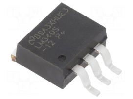 IC: voltage regulator | LDO,fixed | 12V | 1.5A | TO263-3 | SMD | 0÷125°C