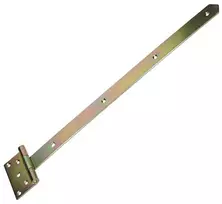 DMX Vyris vartams ZB Plieninė, žalvario spalvos 500x110x4 mm