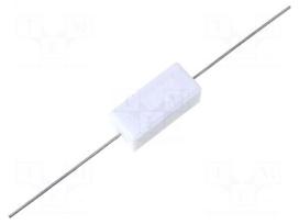 Resistor: wire-wound | cement | THT | 51Ω | 5W | ±5% | 10x9x22mm