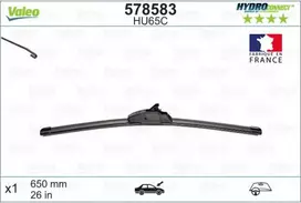 Valytuvas Valeo HydroConnect HU65C, 650 mm