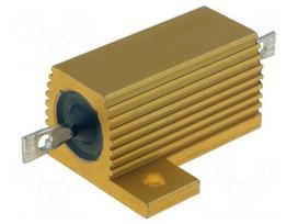 Resistor: wire-wound | with heatsink | screw | 470Ω | 25W | ±1%