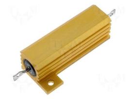 Resistor: wire-wound | with heatsink | screw | 10kΩ | 50W | ±5%