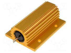 Resistor: wire-wound | with heatsink | screw | 100Ω | 100W | ±5%