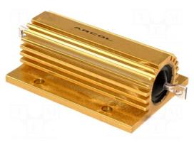 Resistor: wire-wound | with heatsink | screw | 2Ω | 100W | ±1%