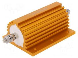 Resistor: wire-wound | with heatsink | screw | 10kΩ | 250W | ±1%