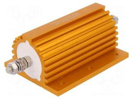 Resistor: wire-wound | with heatsink | screw | 4Ω | 250W | ±1% | 50ppm/°C