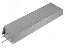 Resistor: wire-wound | with heatsink | 1Ω | 1kW | ±5% | 50x100x400mm