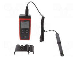 Meter: thermo-hygrometer | Sampling: 1x/s | -10÷60°C | Accur: ±1,0°C