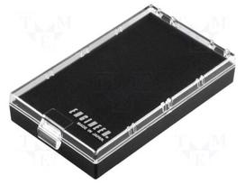 Conductive storage box for ICs | ESD | L: 75mm | W: 130mm | H: 14mm
