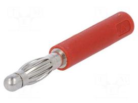 Adapter | 4mm banana | banana 2mm socket,banana 4mm plug | 10A