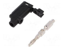 Plug | 4mm banana | 32A | 70VDC | Max.wire diam: 4mm | 3mΩ