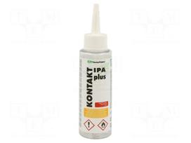 Isopropyl alcohol | 100ml | liquid | plastic container | colourless