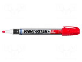 Marker: with liquid paint | red | Pro-Line HP | Tip: round | -46÷66°C