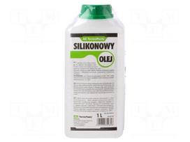 Oil | colourless | silicone | liquid | plastic container | 1000ml