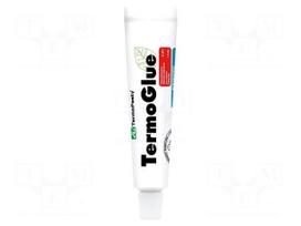 Heat transfer glue | white | 10g | Termoglue | 1W/mK | max.200°C | 2MPa